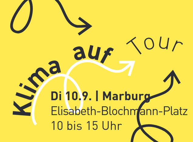 Angebot für Schulklassen: Ausstellung „Klima auf Tour“ am 10.09.2024 in Marburg