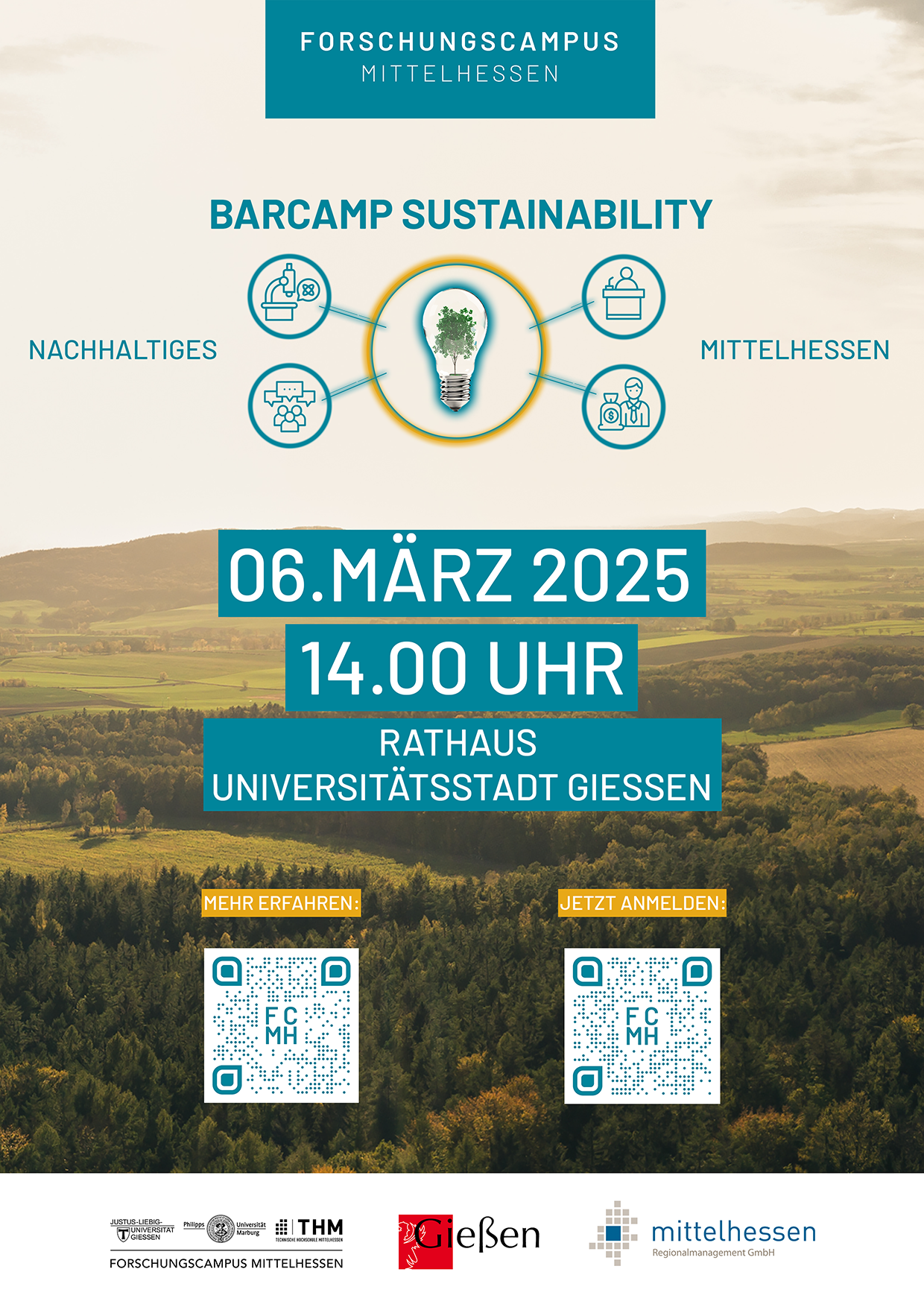 Barcamp Sustainability – Nachhaltiges Mittelhessen am 06.03.2025 14-19 Uhr